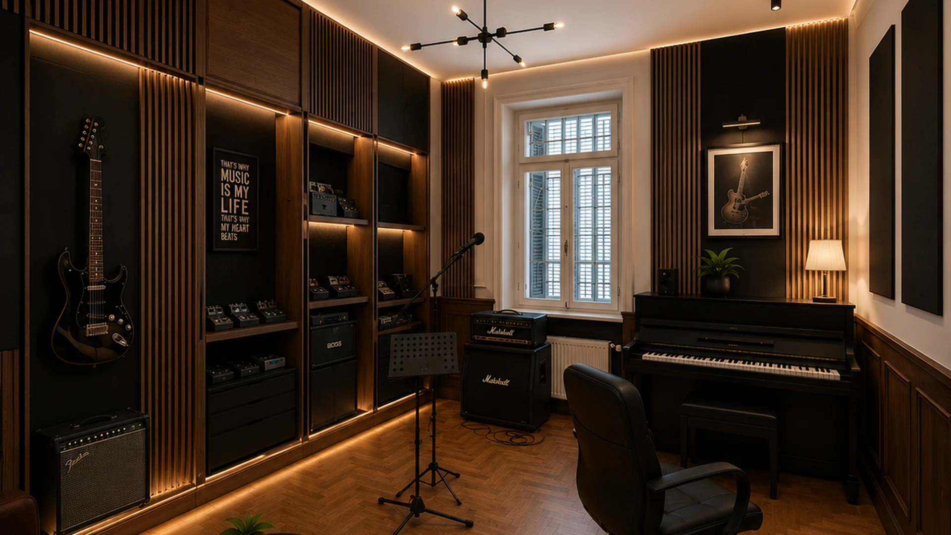 Σύγχρονος εξοπλισμός Music Road